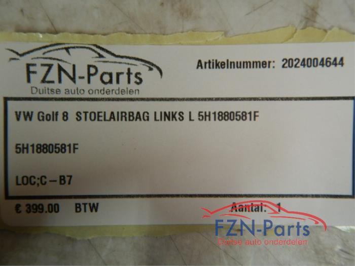 VW Golf 8 5H Stoelairbag Links L
