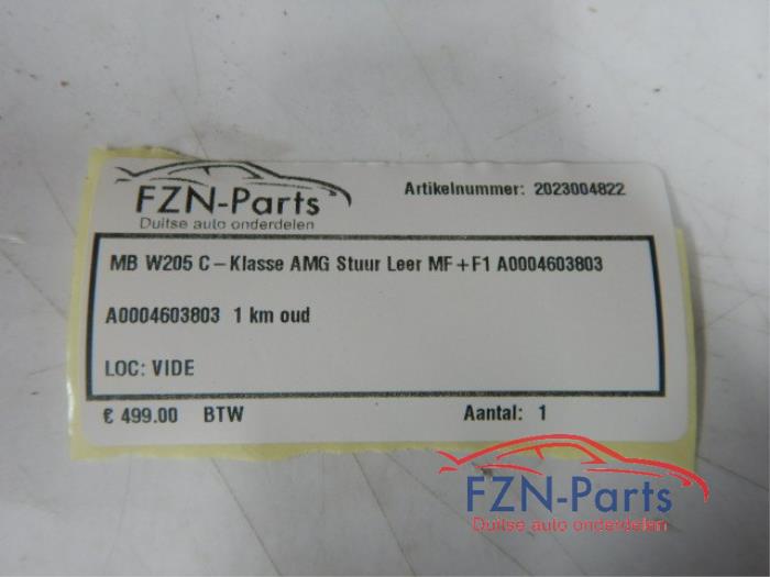 Mercedes-Benz C-Klasse W205 AMG Stuur Leer MF+F1