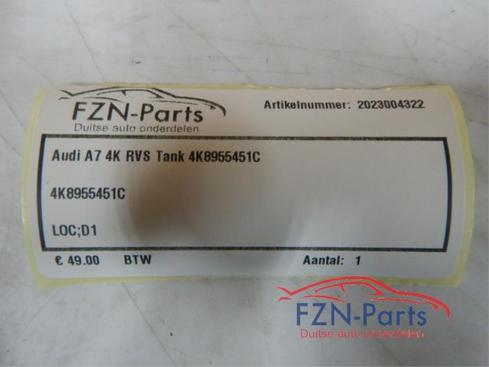 Ruitensproeiertank voor Audi A7 (22740371)