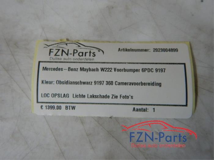 Voorbumper Mercedes S-Klasse (22722363)