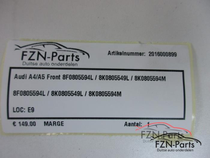 Frontdeel steun Audi A4 (22744372)