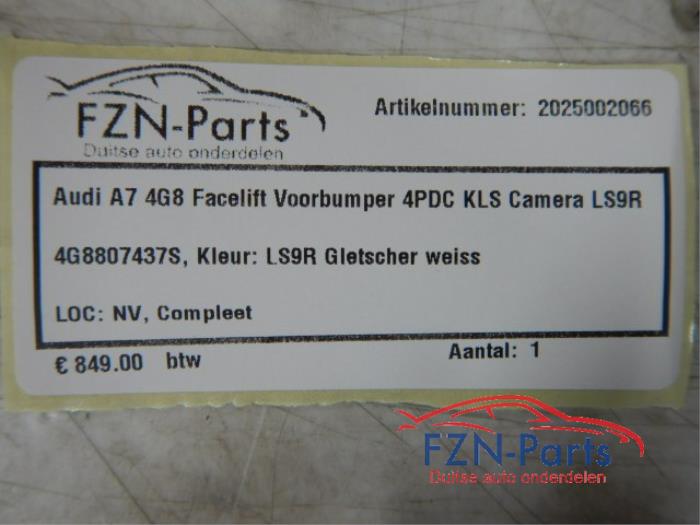 Voorbumper Audi A7 (22720880)