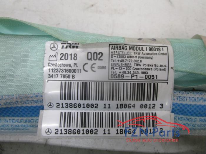 Airbag hemel rechts Mercedes E-Klasse (22730380)