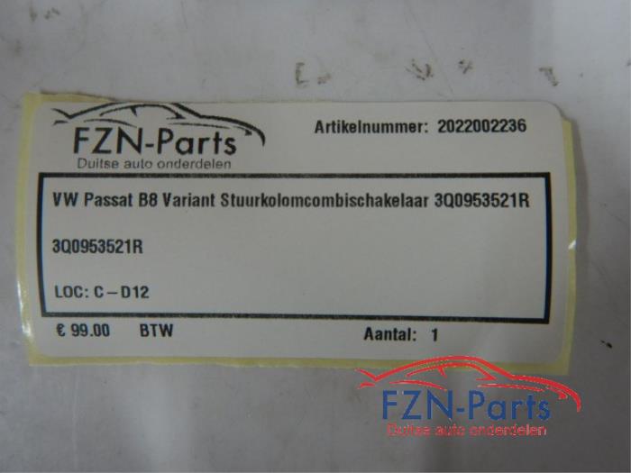 Combischakelaar Stuurkolom Volkswagen Passat (22733329)