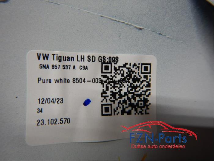 VW Tiguan 5NA Spiegelkap Links L Side-assist