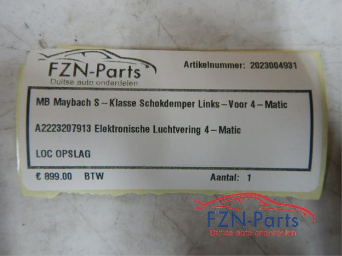 Schokdemper links-voor Mercedes S-Klasse (22742756)