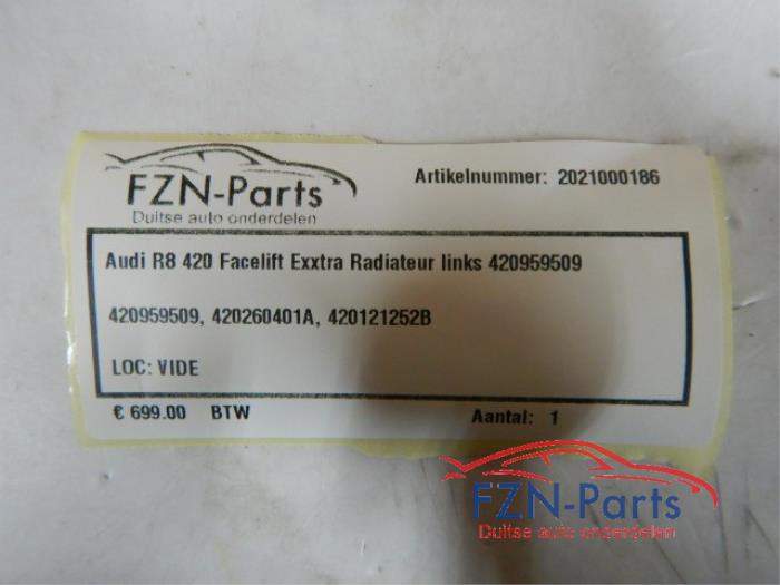 Audi R8 420 Facelift Extra Radiateur Links
