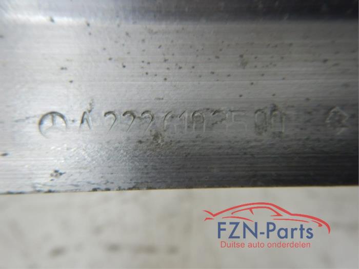 Mercedes-Benz S-Klasse W222 Bumperbalk Achterzijde