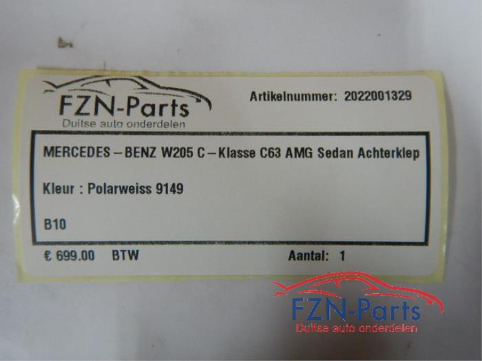 Achterklep Mercedes C-Klasse (22724455)