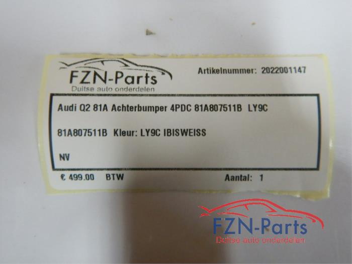Audi Q2 81A Achterbumper 4PDC