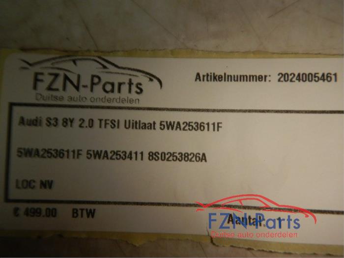 Uitlaat (compleet) Audi A3 (22740274)