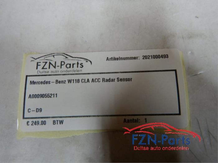 Radar sensor Mercedes CLA (22745501)