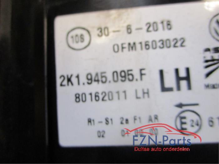 VW Caddy 2K Smoke Achterlichten Set L+R