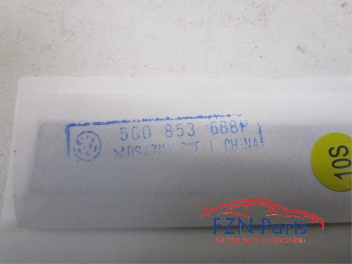 VW Golf 7 GTD Emblemen Embleem Sticker Logo Zijscherm Set L+R