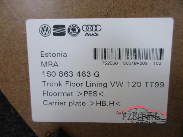 Bekleding bagageruimte Volkswagen Diversen (22744106)