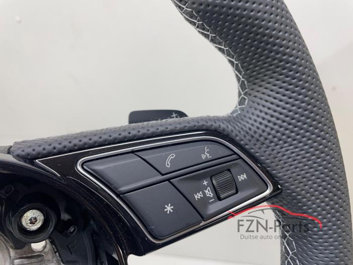 Audi A4/S4 A5/S5 8W S-Line Stuur MF+F1 Wit stiksel