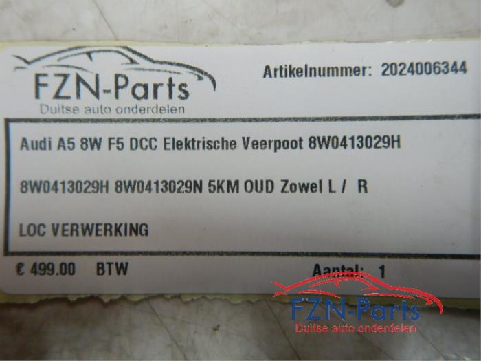 Audi A5 8W F5 DCC Veerpoot Elektrisch