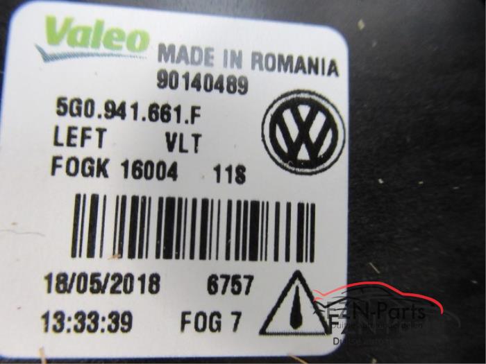 Mistlampen set compleet Volkswagen Golf (22736174)