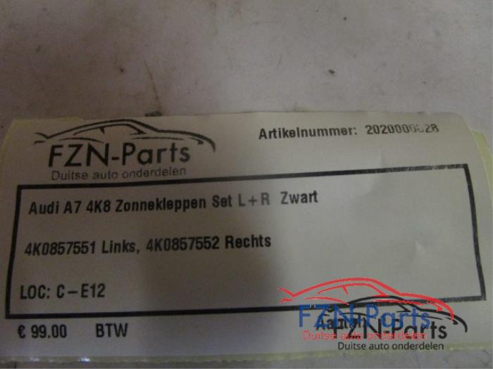 Zonneklep set Audi A7 (22727898)