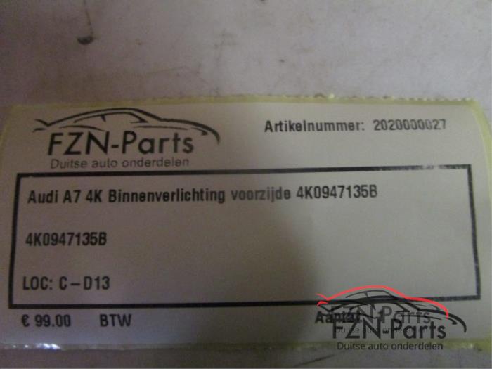Binnenverlichting voor Audi A7 (22740776)