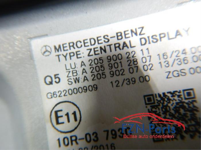 Mercedes-Benz GLC 253/C W205 Navischerm