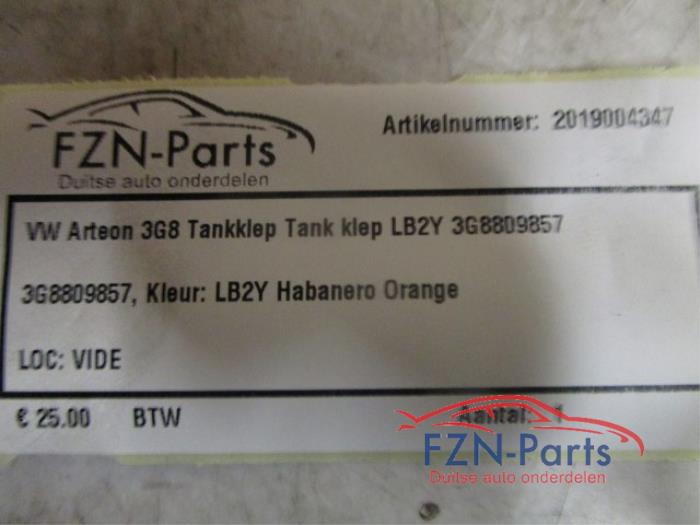 Tank Klep Volkswagen Arteon (22728203)