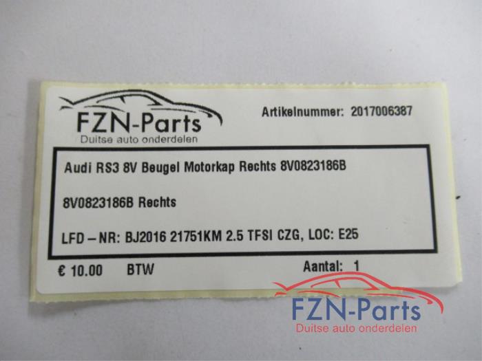 Slotmechaniek Motorkap Audi A3 (22738446)