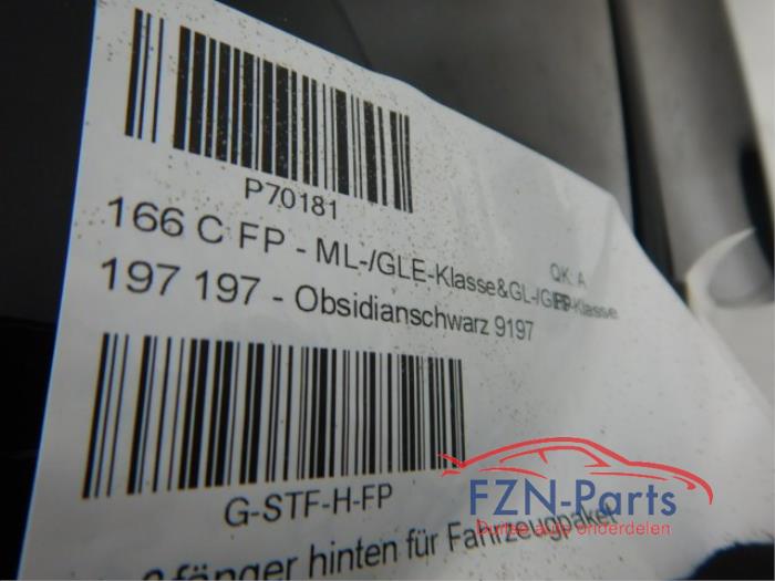Mercedes-Benz W166 ML-Klasse Achterbumper AMG-Style 4PDC Chrome Kleur: Obsidianschwarz 9197