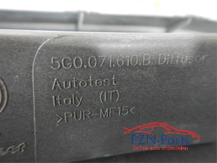 Diffuser achterbumper Volkswagen Golf (22727434)