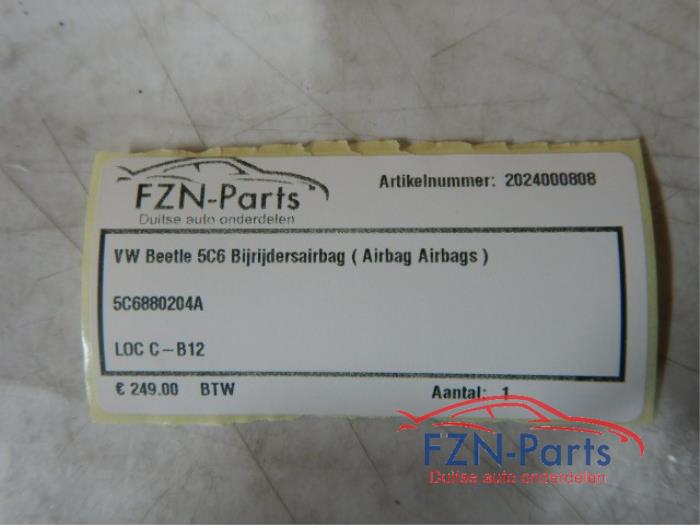 Airbag rechts (Dashboard) Volkswagen Beetle (22741735)