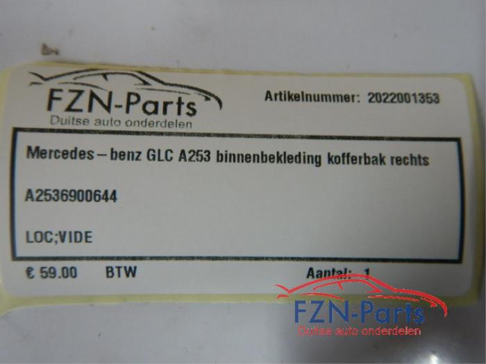 Kofferbakbekleding rechts Mercedes GLC-Klasse (22741632)