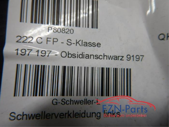 Mercedes-Benz S-Klasse Long W222 Side-Skirt Links