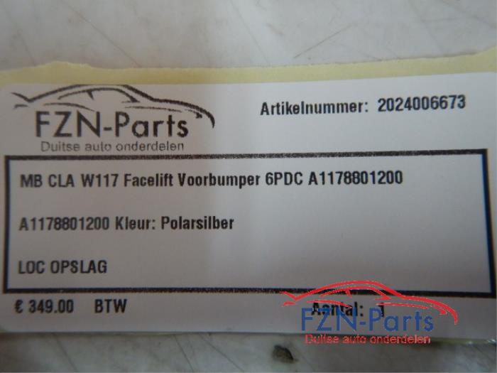 Voorbumper Mercedes CLA (22720885)
