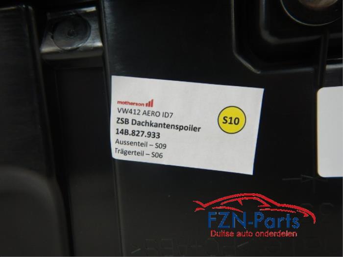 VW ID7 Dakspoiler