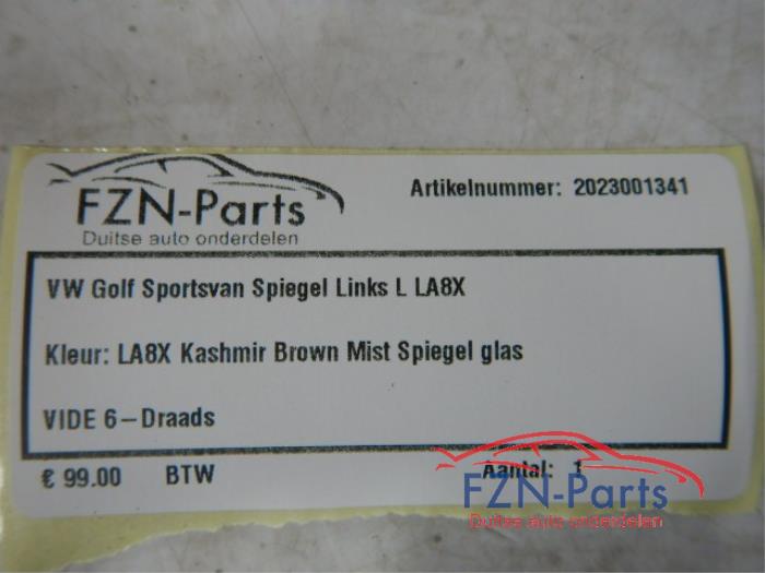 VW Golf Sportsvan 510 Spiegel Links LA8X