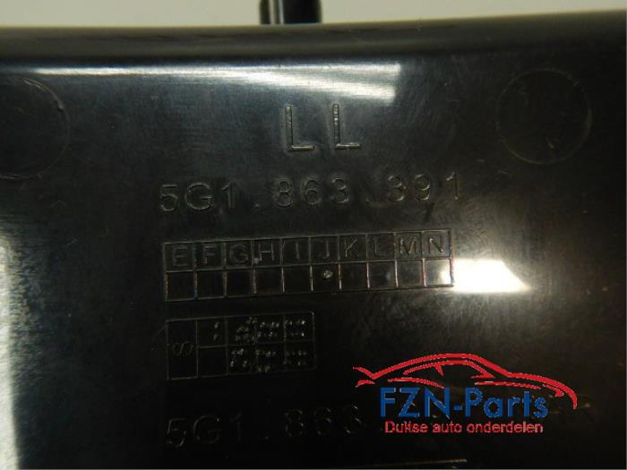 Asbak voor Volkswagen Golf (22742028)