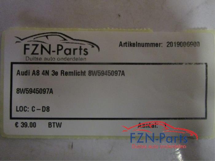 Extra Remlicht midden Audi A8 (22734045)