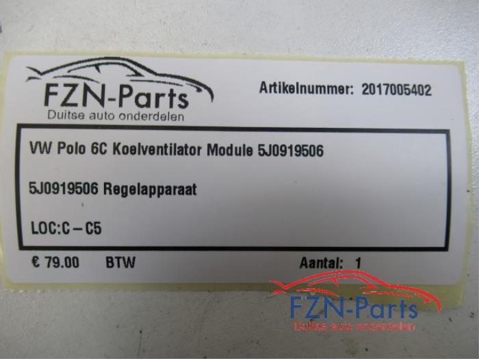 Computer Koeling Volkswagen Polo (22738560)