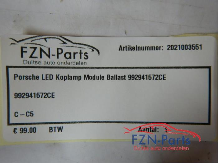 Porsche LED Koplamp Module Ballast