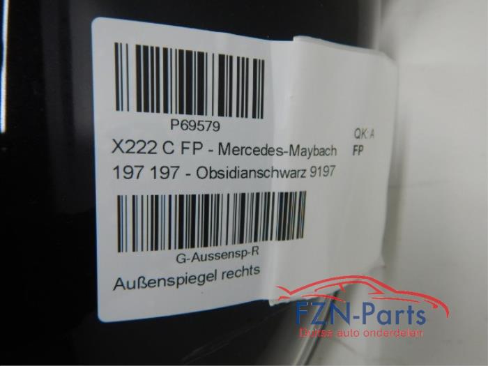 Mercedes-Benz Maybach S-Klasse W222 Spiegel Rechts Inklapbaar