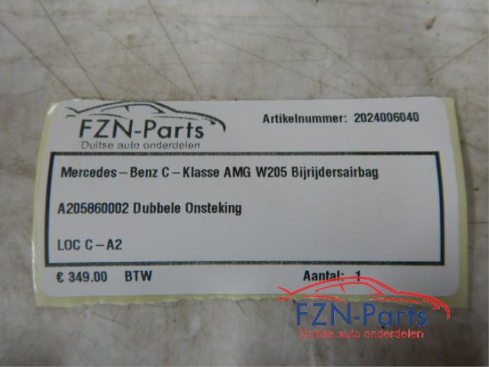 Mercedes-Benz C-Klasse W205 AMG Bijrijdersairbag