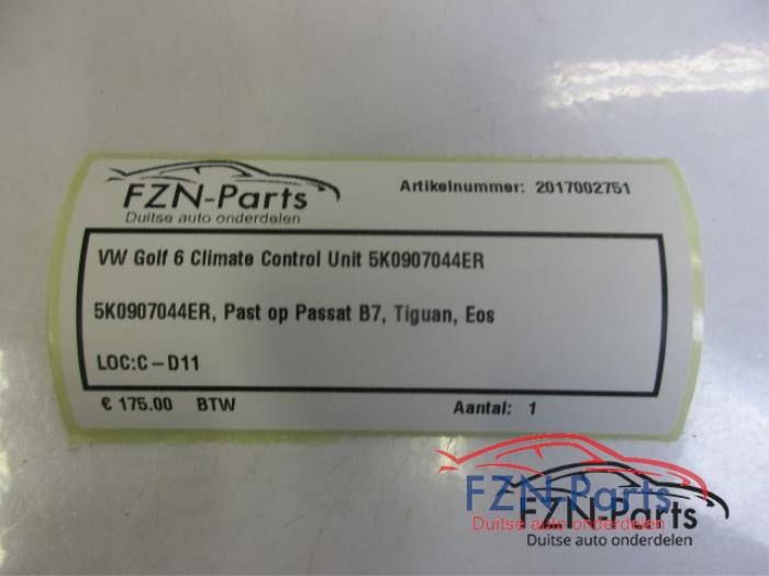 Climatronic Paneel Volkswagen Golf (22740204)