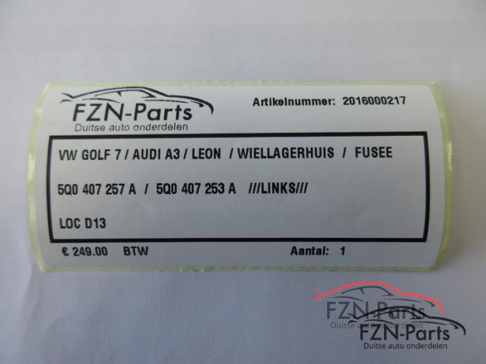 Fusee links-voor Volkswagen Golf (22729864)