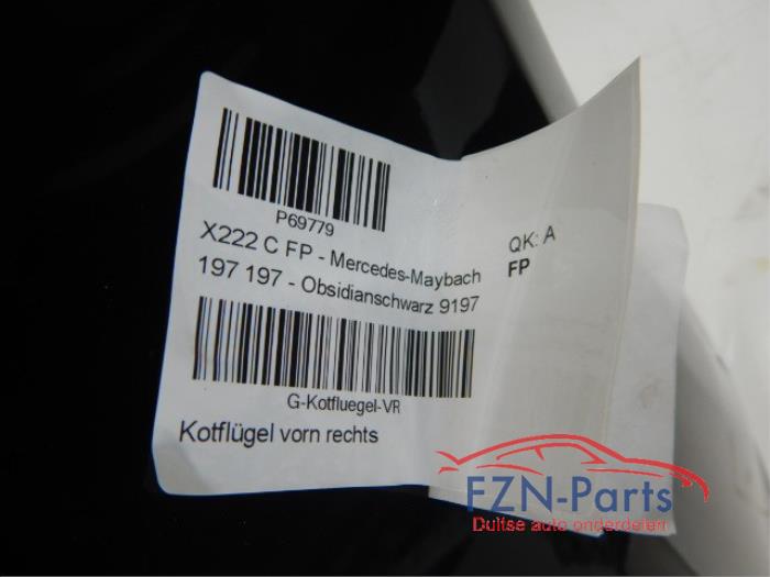 Maybach S-Klasse W222 Spatscherm Zijscherm Rechts