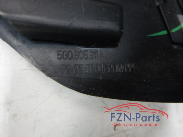 VW Golf 7 Modderkuip PVC Links-voor