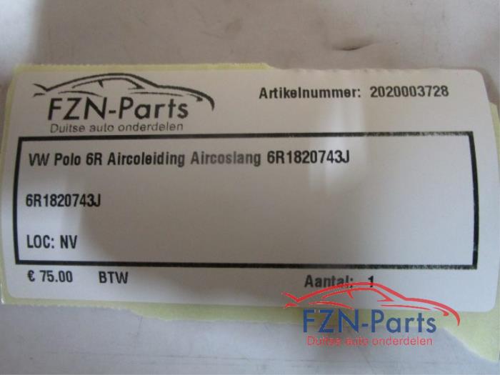 VW Polo 6R Aircoleiding Aircoslang