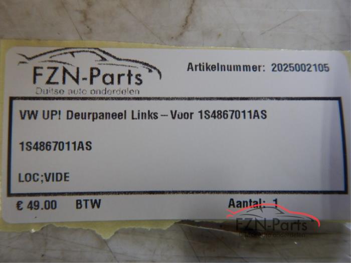 Portierbekleding 4Deurs links-voor Volkswagen Diversen (22739225)