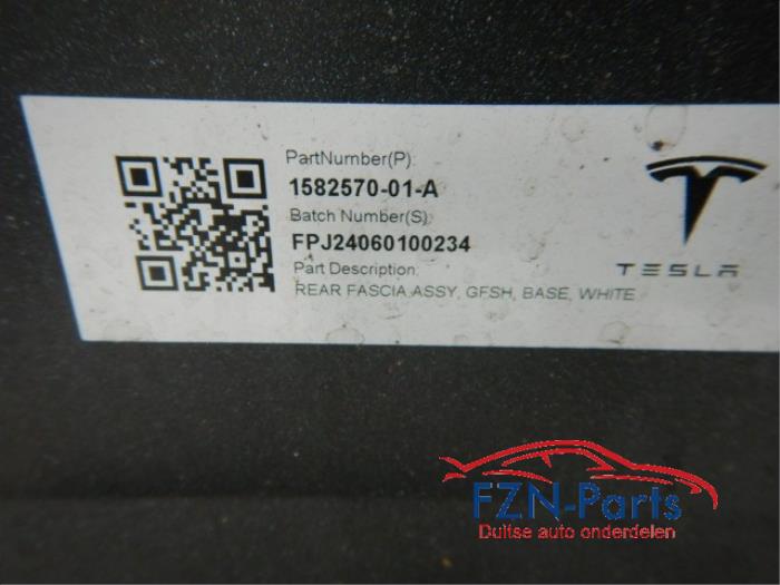 Tesla Model 3 Facelift Achterbumper