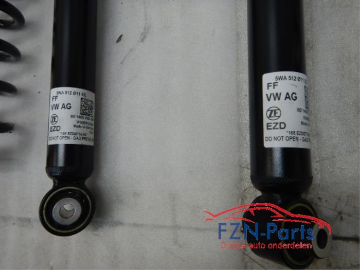 VW Golf 8 GTI Schokdemper Schokbreker Set Achterzijde L+R