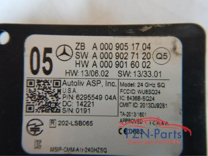 Radar sensor Mercedes GLA (22745462)